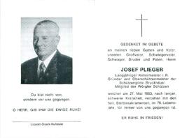 Plieger Josef