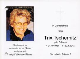 Tschernitz Trix geb. Pokorny