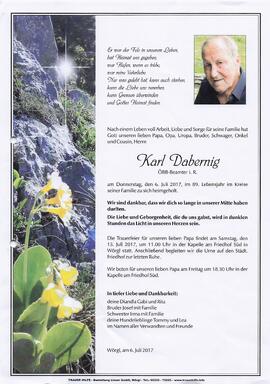 Dabernig Karl