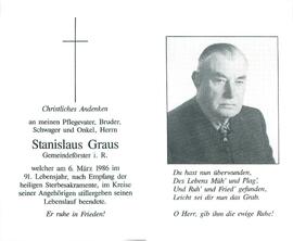 Graus Stanislaus