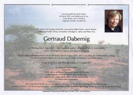 Dabernig Getraud geb. Berger