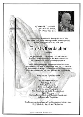 Oberdacher Ernst G