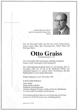 Graiss Otto G