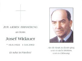 Widauer Josef