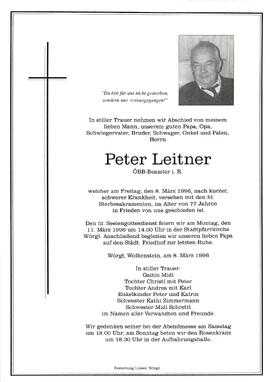 Leitner Peter G