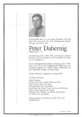 Dabernig Peter G