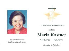 Kastner Maria