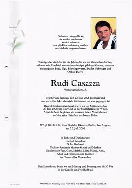 Casazza Rudi