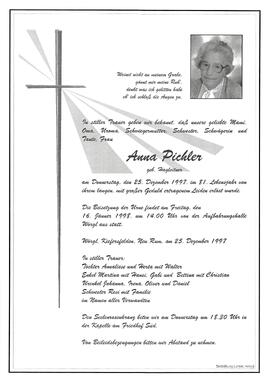 Pichler Anna geb. Hagleitner G