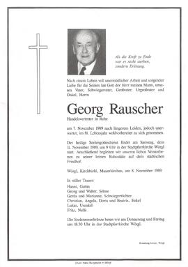 Rauscher Georg G