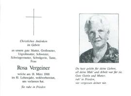 Vergeiner Rosa