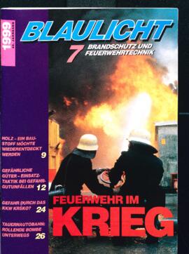 Blaulicht Brandschutz und Feuerwehrtechnik