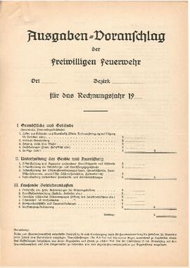 Aussendung Waldbrandversicherung